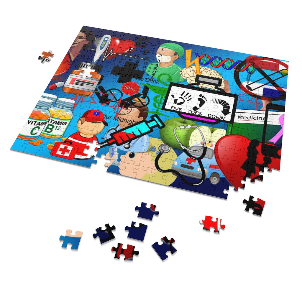 Five Toes Down Dr. Dr. 252 Piece Puzzle