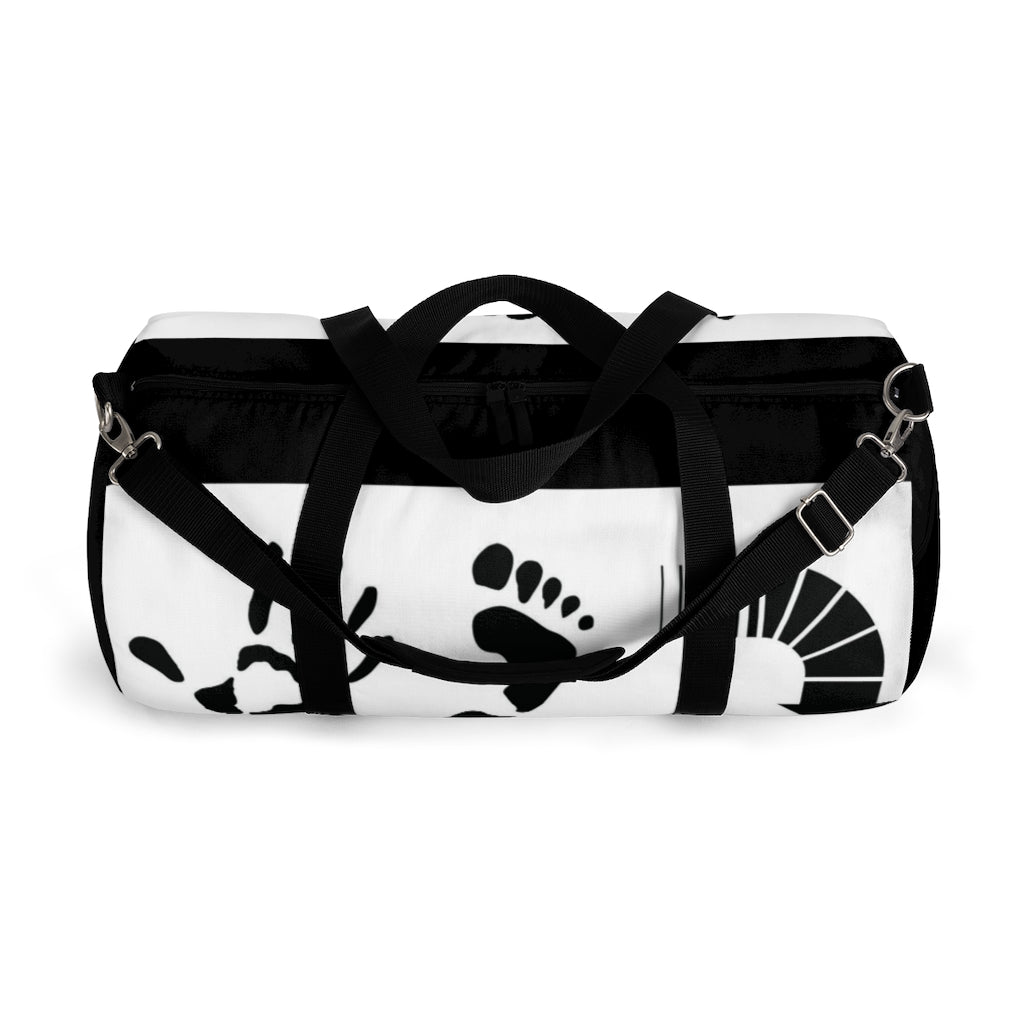Five Toes Down Henry Duffle Bag blk/white