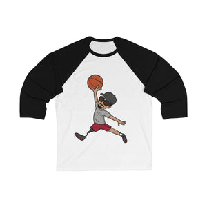 Five Toes Down Henry Im Up Unisex 3/4 Sleeve Baseball Tee