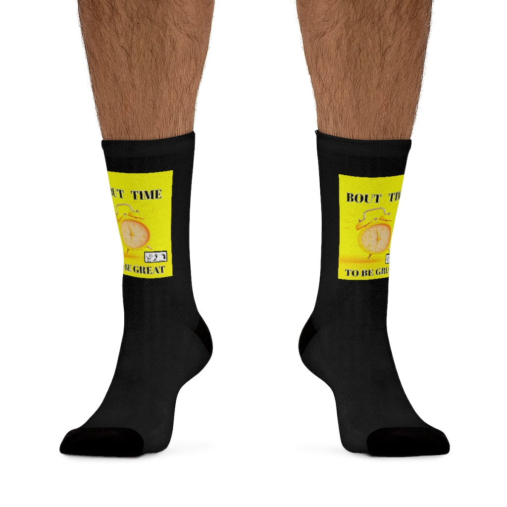 Five Toes Down Bout Time Socks
