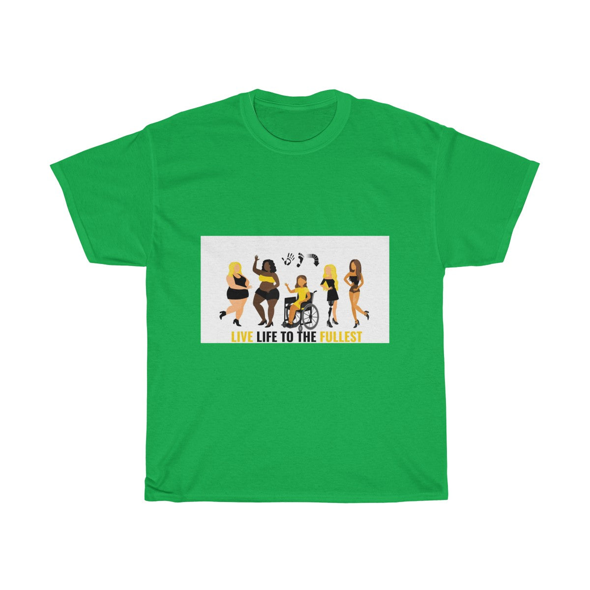 Five Toes Down Live Life Unisex Tee