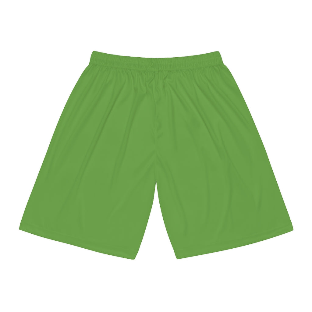 Five Toes Down Basketball Shorts Green