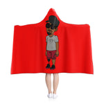 Five Toes Down Henry The Amputee Hooded Blanket
