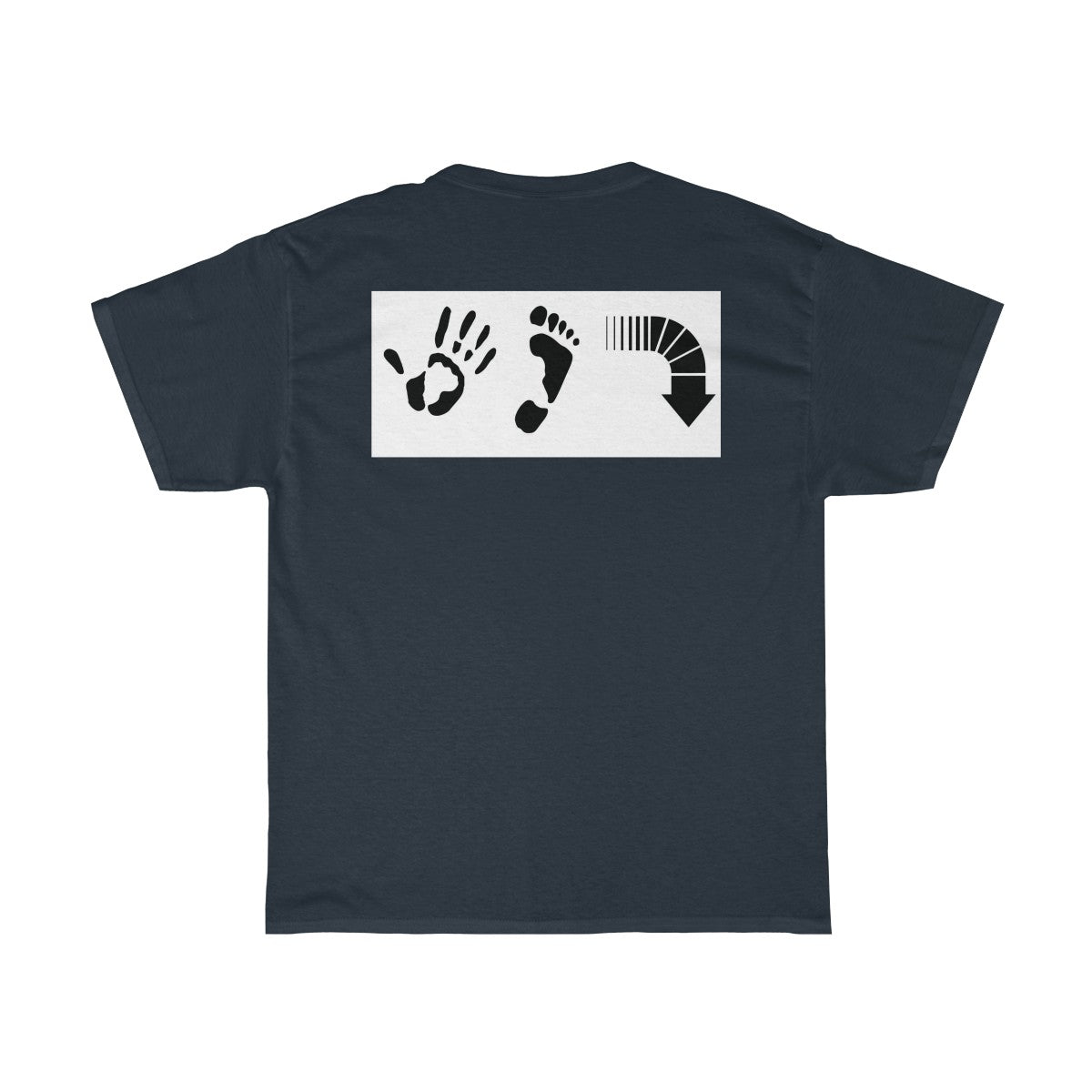 Five Toes Down I'm Mad Unisex Tee (Front/Back)