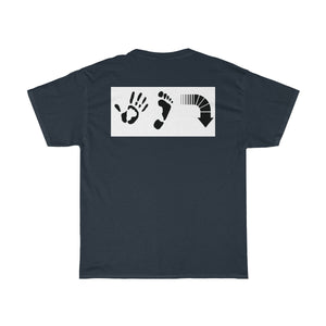 Five Toes Down I'm Mad Unisex Tee (Front/Back)
