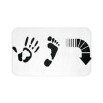 Five Toes Down Bath Mat