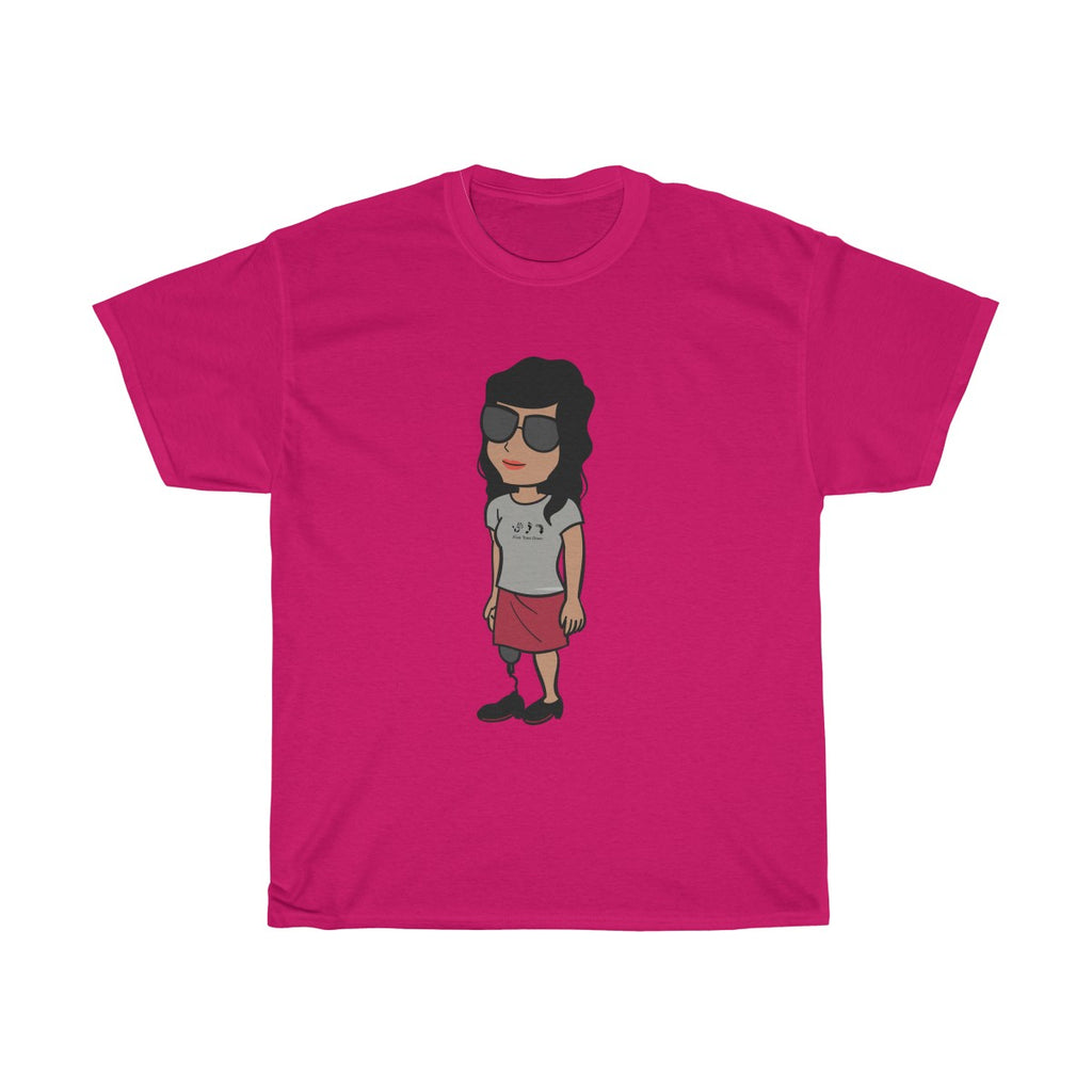 Five Toes Down Amp Woman Unisex Tee