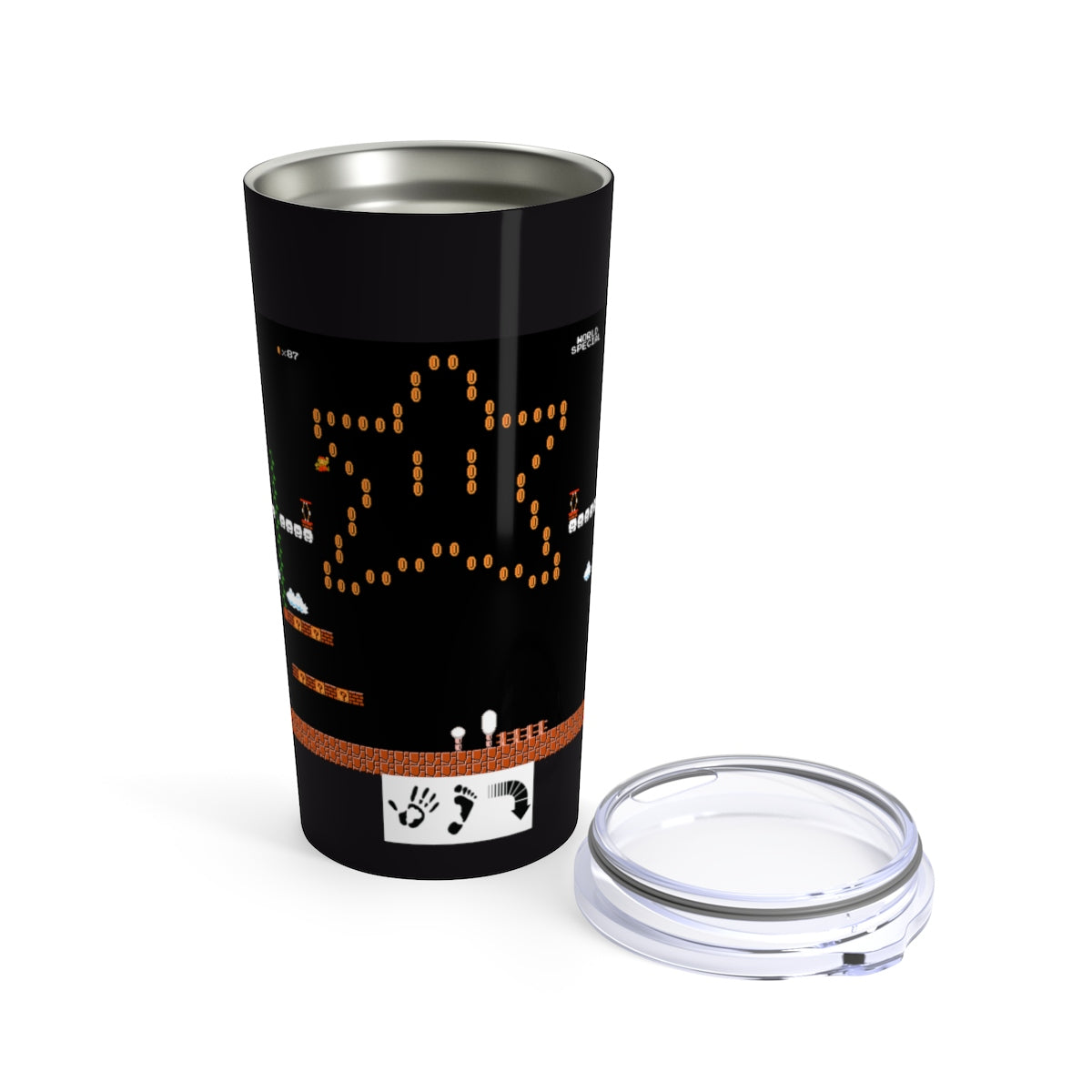 Five Toes Down Star Tumbler 20oz
