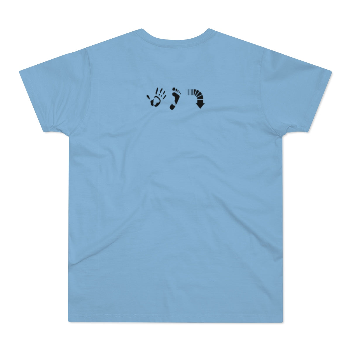 Five Toes Down Single Jersey Men's T-shirt Hater Says