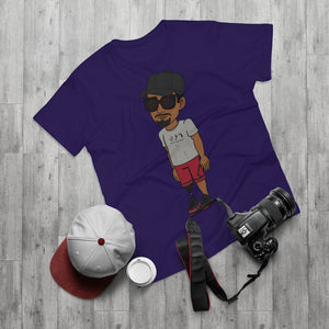 Five Toes Down Henry the Amputee Single Jersey Men's T-shirt