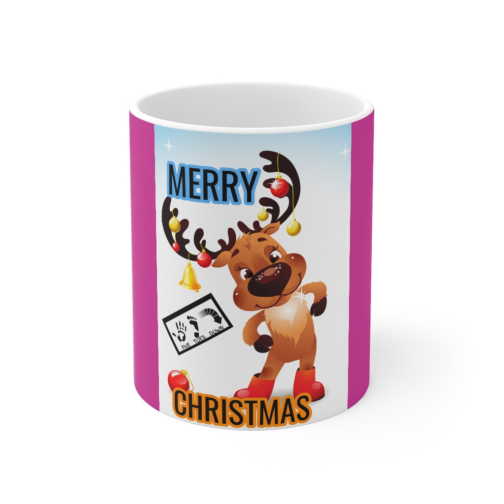 Five Toes Down Merry Mug 11oz