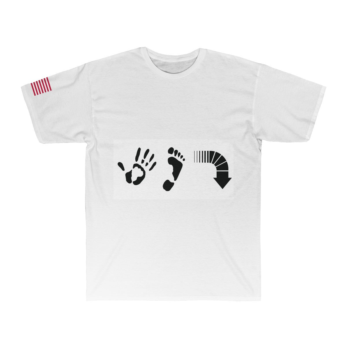 Five Toes Down Men's Surf Tee