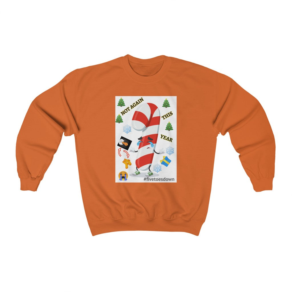 Five Toes Down Bad Gift Unisex Heavy Blend Sweatshirt