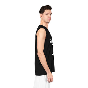 Five Toes Down Air Amputee Basketball Jersey Blk/White