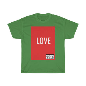 Five Toes Down Love Big (White) Unisex Tee