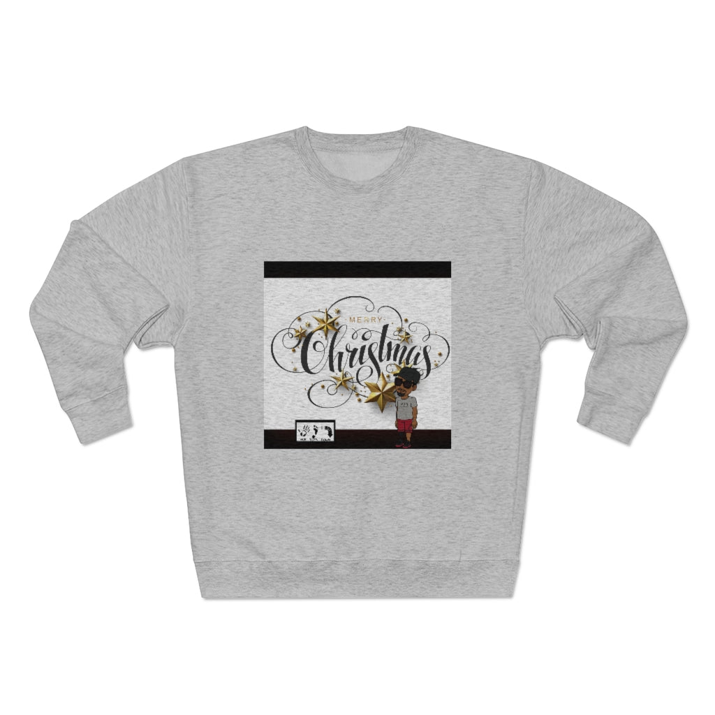 Five Toes Down Merry Christmas Unisex Sweatshirt/Blk