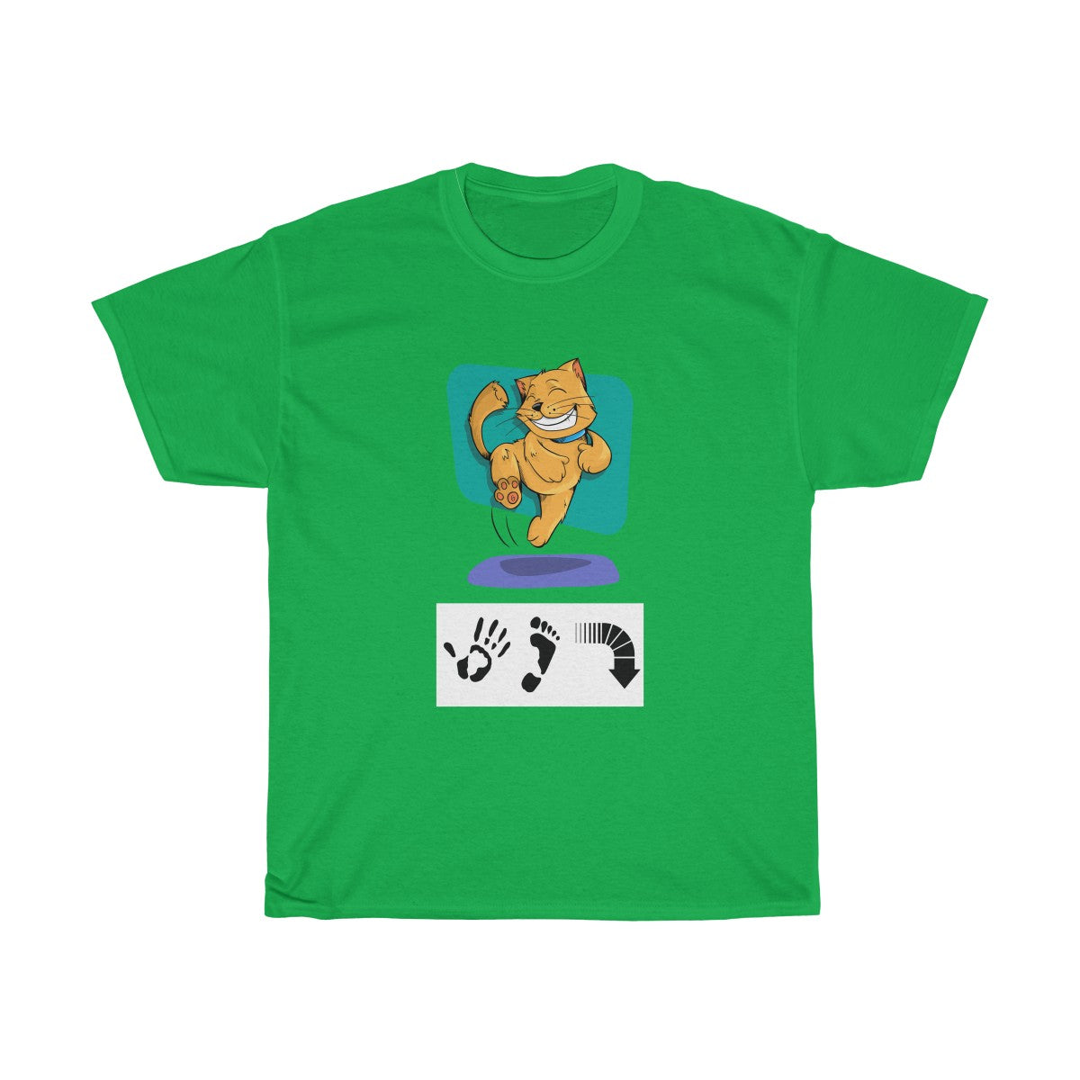 Five Toes Down Cat Dance Unisex Tee