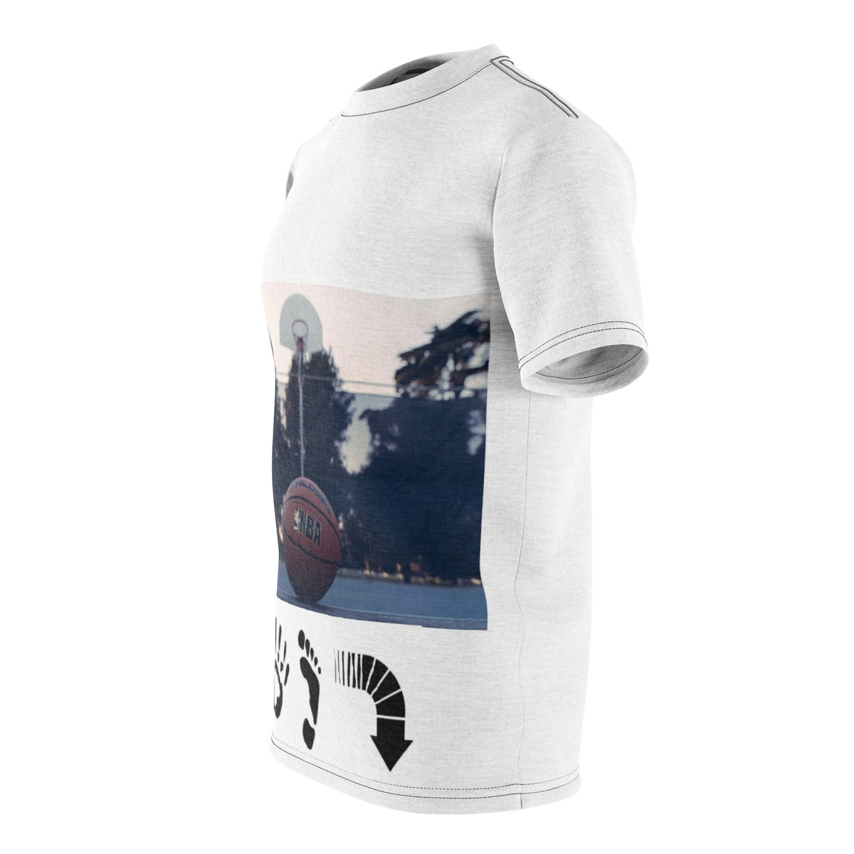 Five Toes Down NBA Unisex Cut & Sew Tee