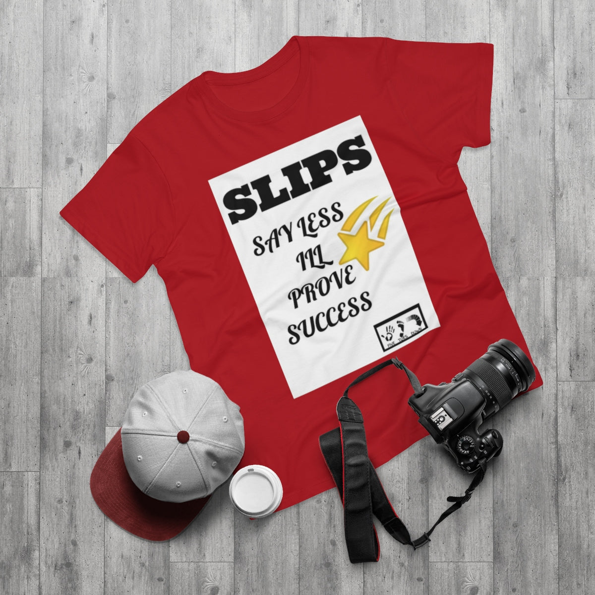 Five Toes Down Single Jersey Men's T-shirt SLIPS