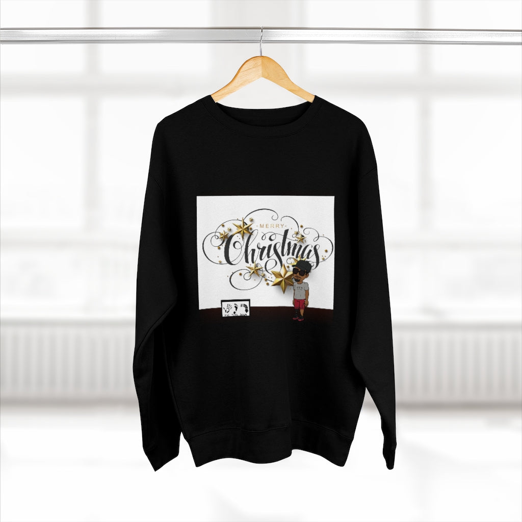 Five Toes Down Merry Christmas Unisex Sweatshirt/Blk