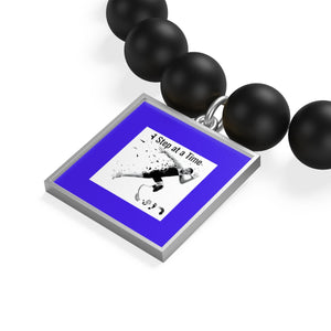 Five Toes Down 1 Step Matte Onyx Bracelet