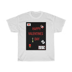 Five Toes Down Happy Valentines Unisex Tee