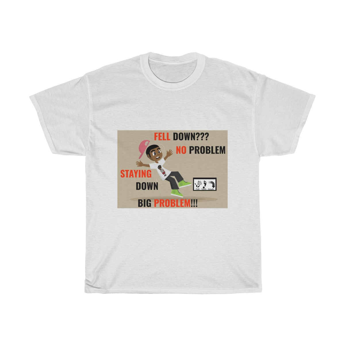 Five Toes Down Fell No Problem Unisex Tee