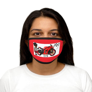 Five Toes Down Rider Mixed-Fabric Face Mask