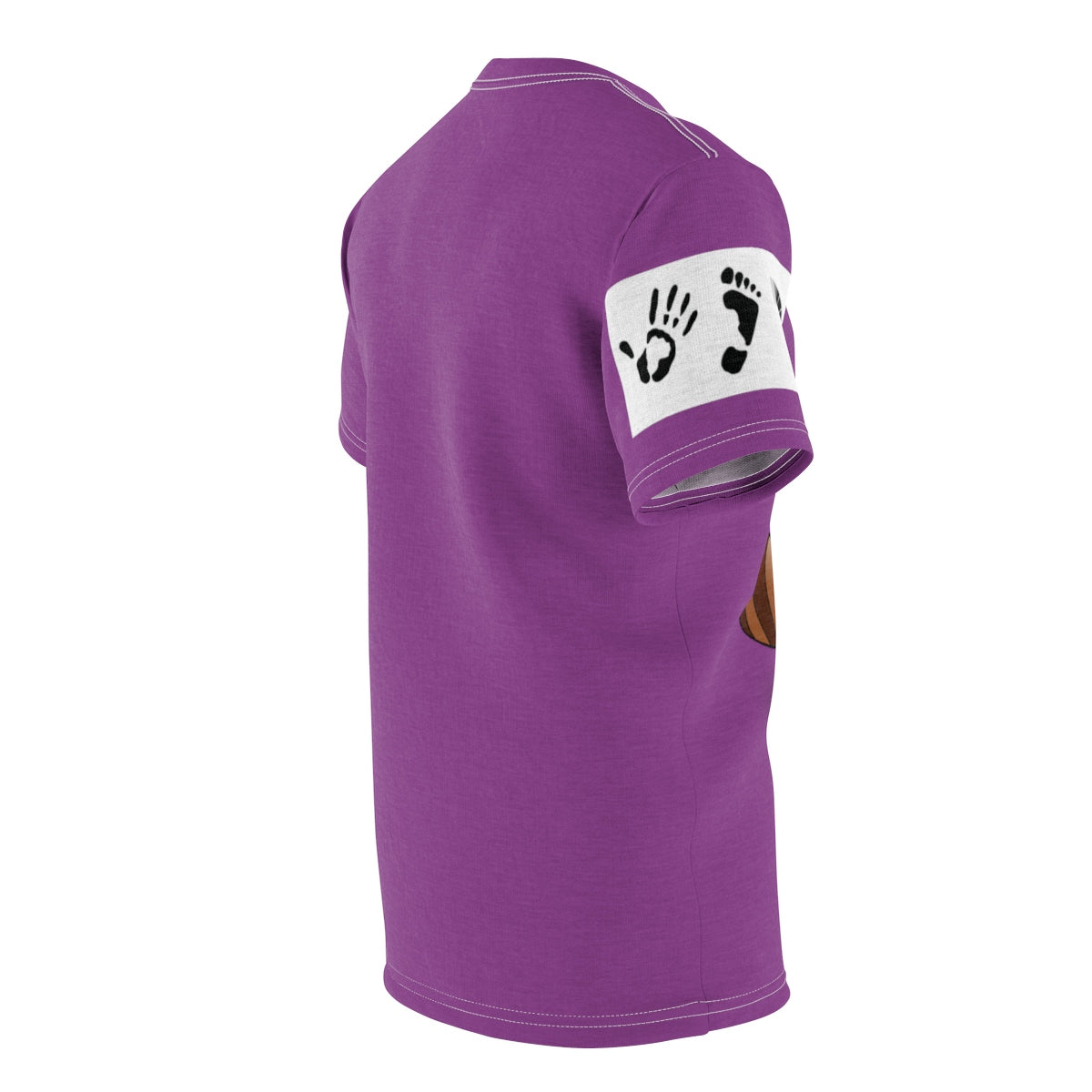 Five Toes Down Happy Unisex Cut & Sew Tee