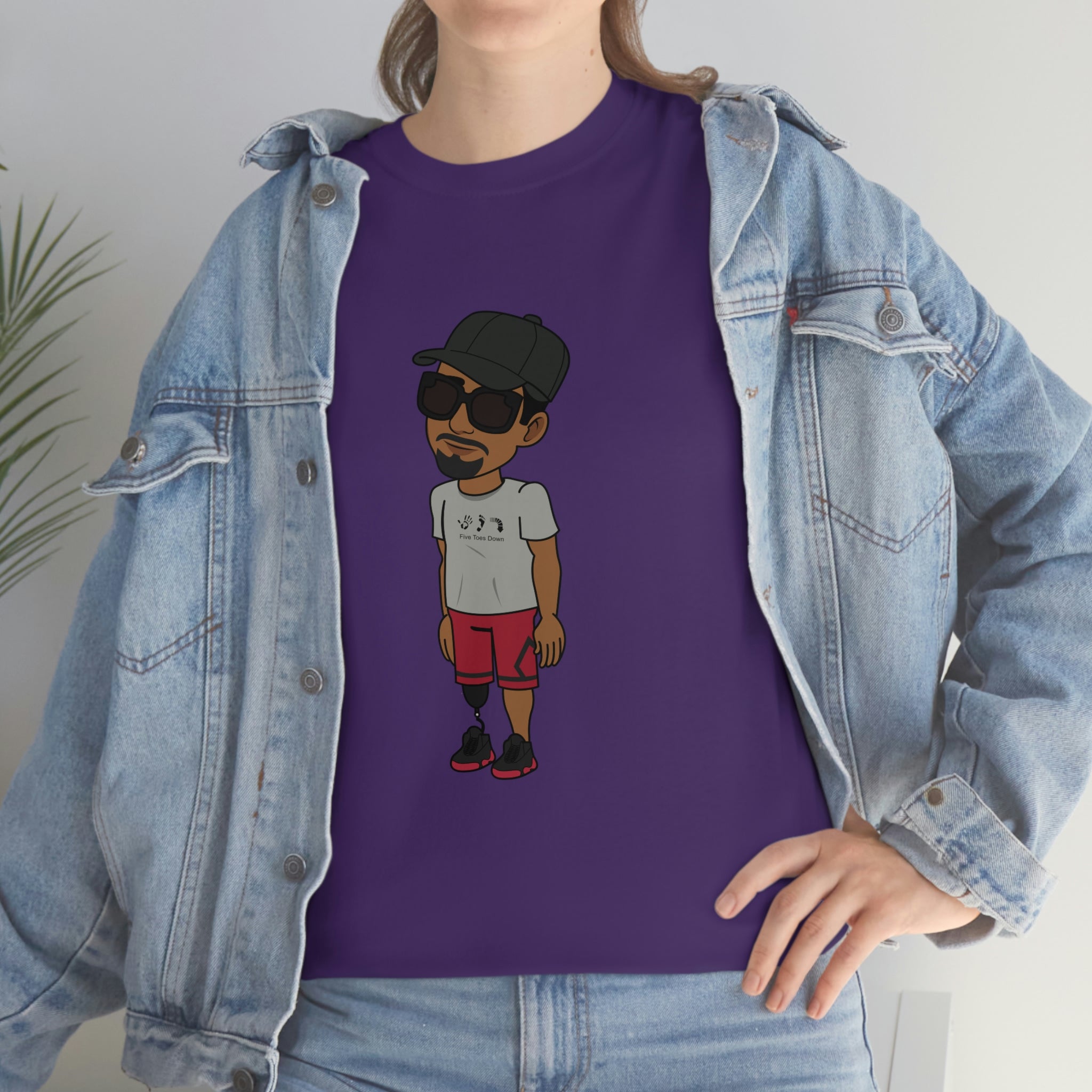 Five Toes Down Henry Unisex Tee