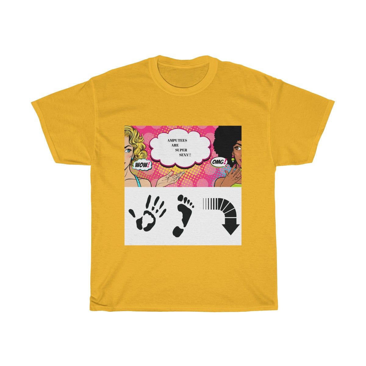 Five Toes Down Amp Sexy Unisex Tee