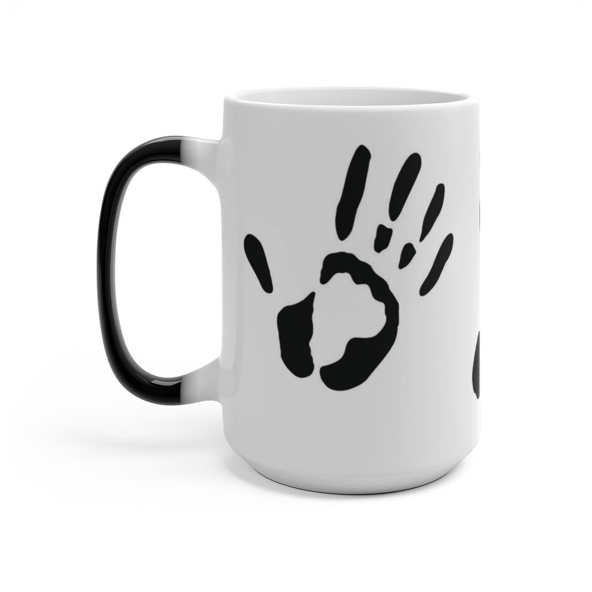 Five Toes Down Color Changing Mug