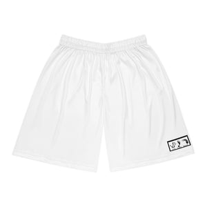 Five Toes Down Basketball Shorts White