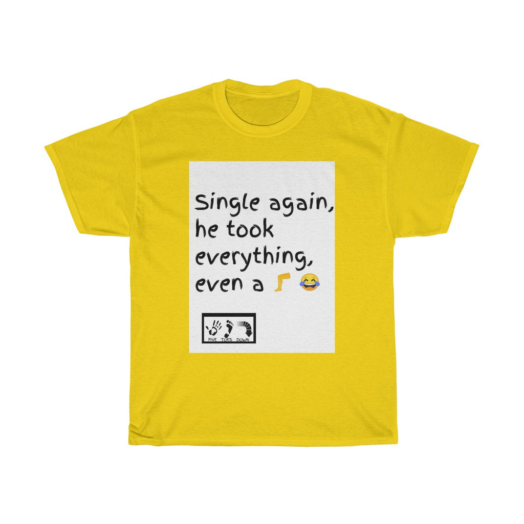 Five Toes Down He Took Unisex Tee