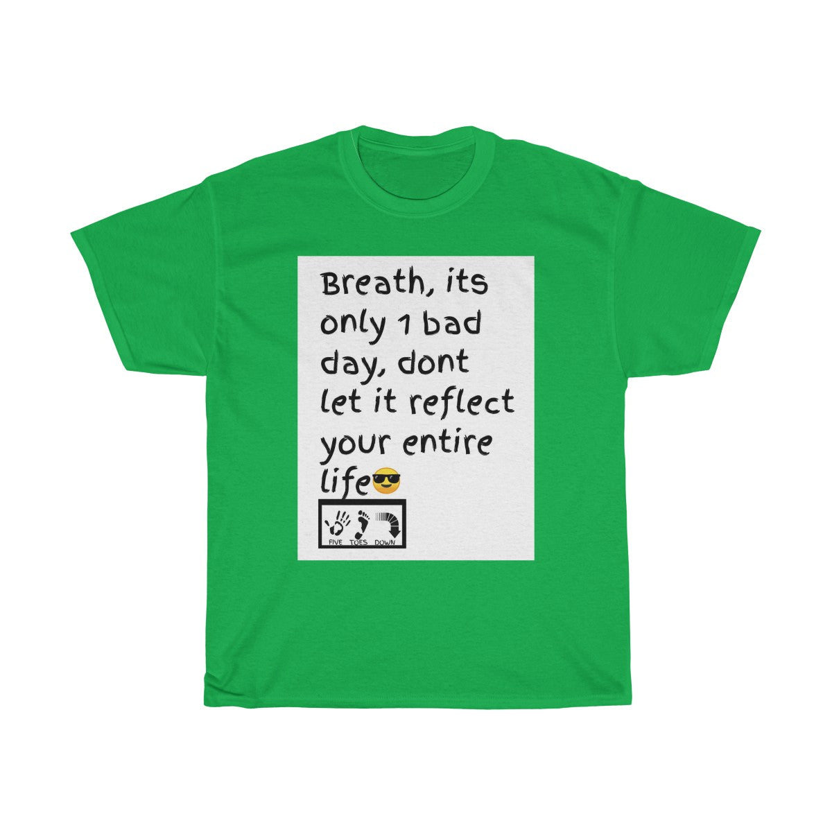 Five Toes Down Breath Unisex Tee