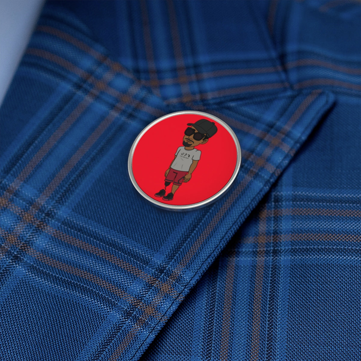 Five Toes Down Henry Metal Pin