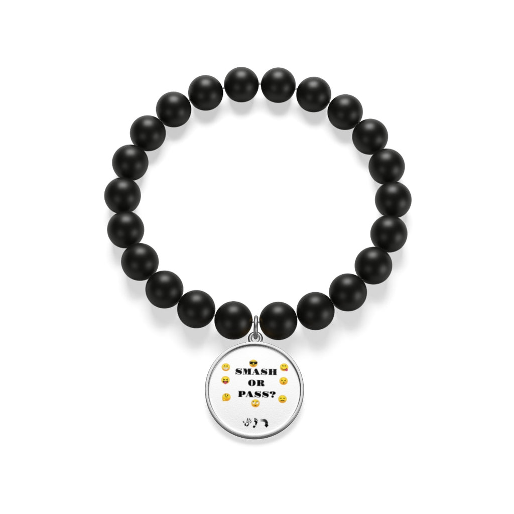 Five Toes Down Smash/Pass Matte Onyx Bracelet