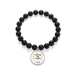 Five Toes Down Smash/Pass Matte Onyx Bracelet