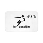 Five Toes Down I'm Possible Bath Mat