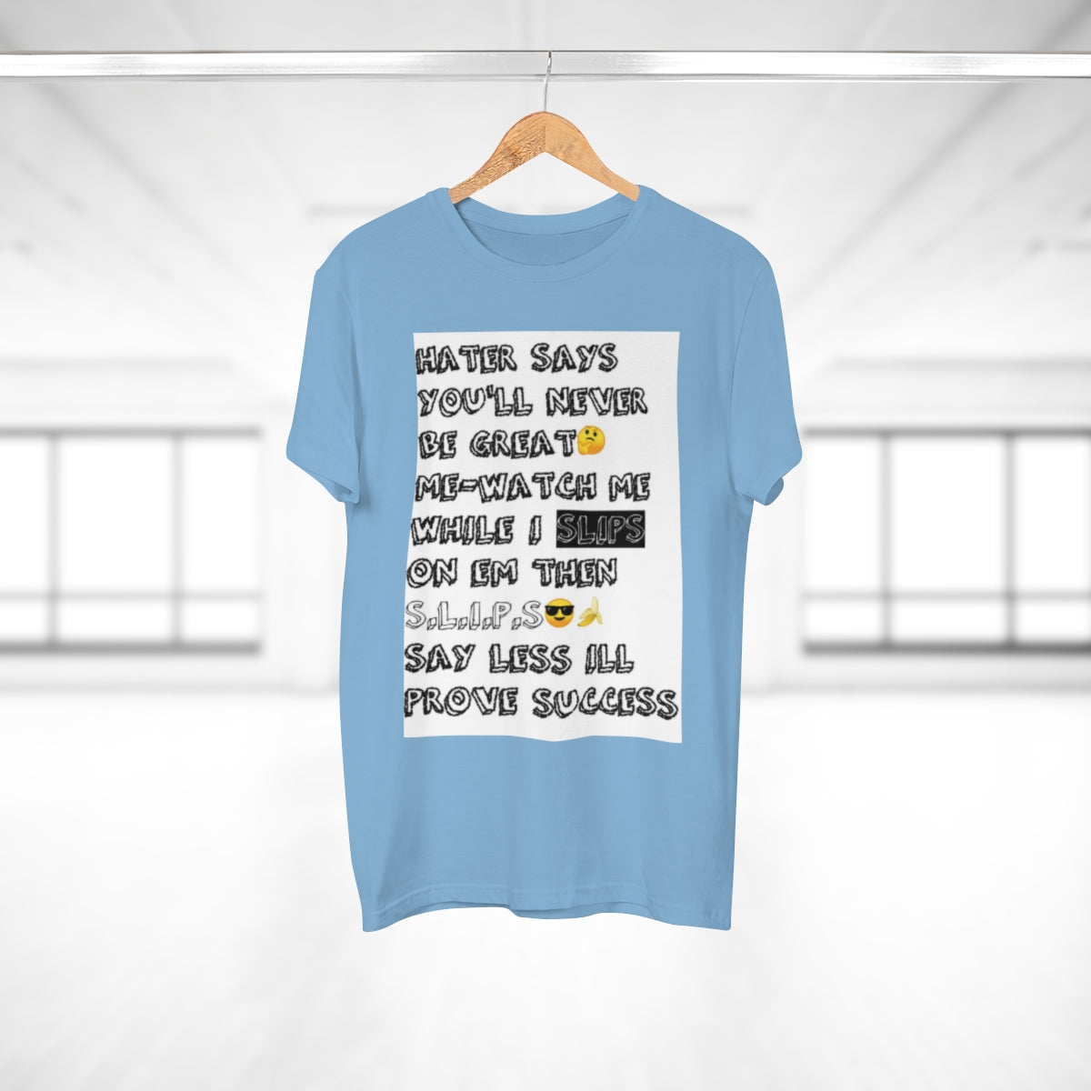 Five Toes Down Single Jersey Men's T-shirt Hater Says
