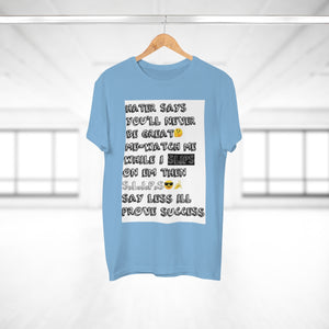 Five Toes Down Single Jersey Men's T-shirt Hater Says
