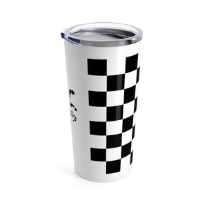 Five Toes Down Checker Tumbler 20oz