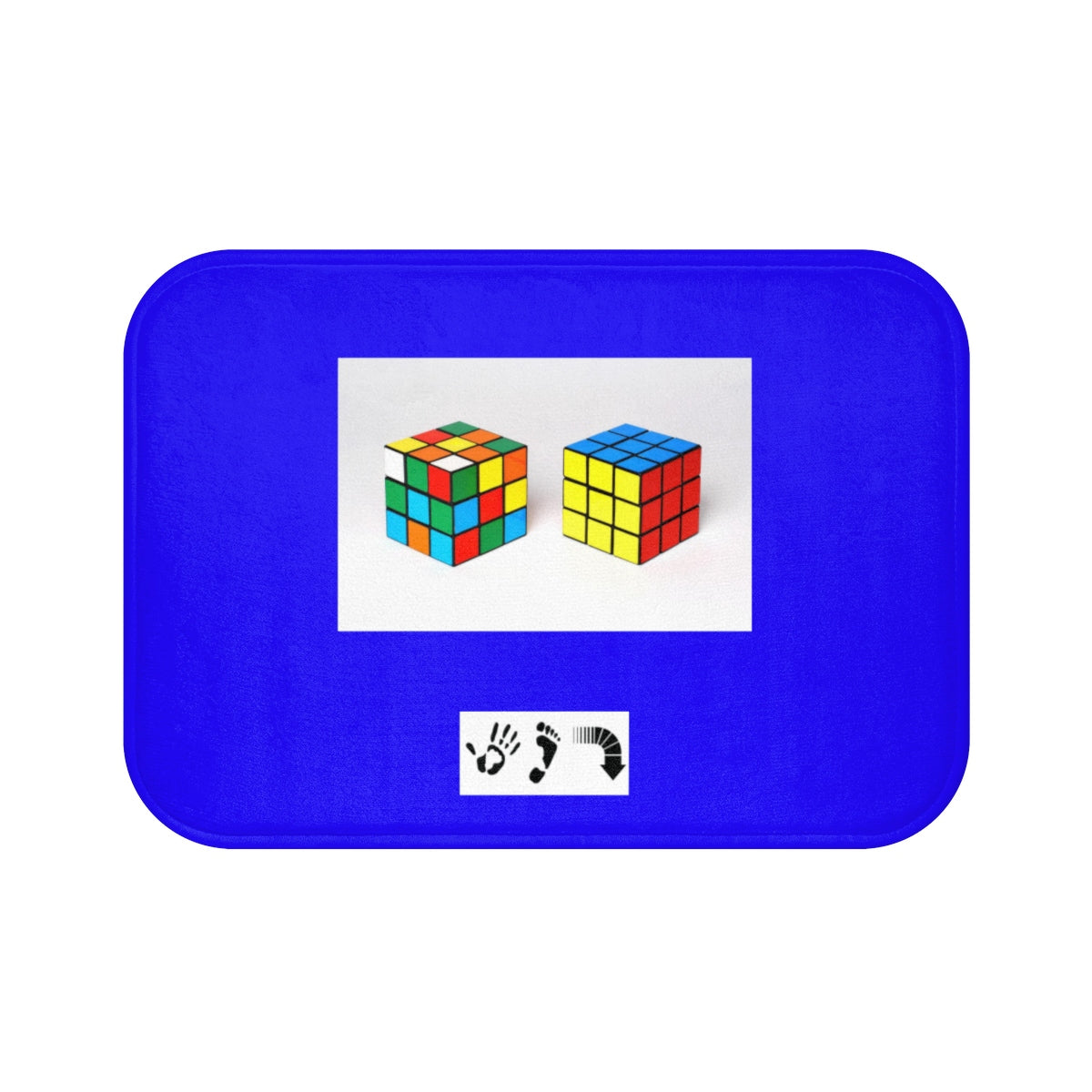 Five Toes Down Cube Bath Mat