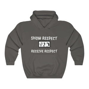 Five Toes Down Show Respect Unisex Heavy Blend Hooded Sweatshirt