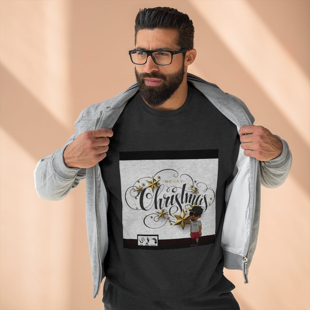 Five Toes Down Merry Christmas Unisex Sweatshirt/Blk