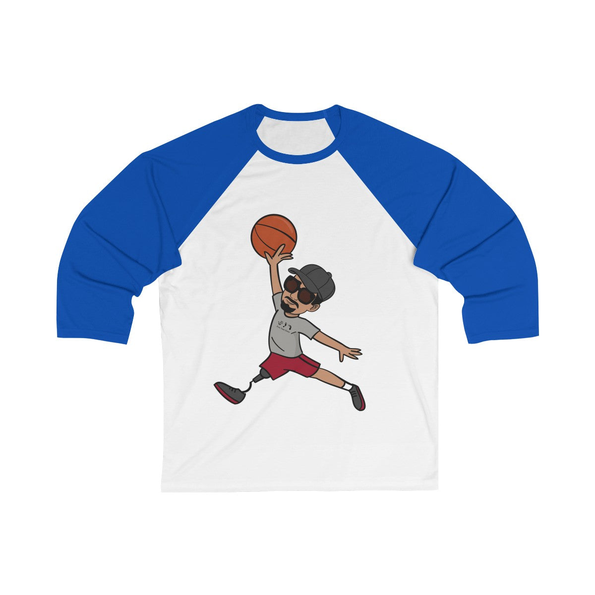 Five Toes Down Henry Im Up Unisex 3/4 Sleeve Baseball Tee