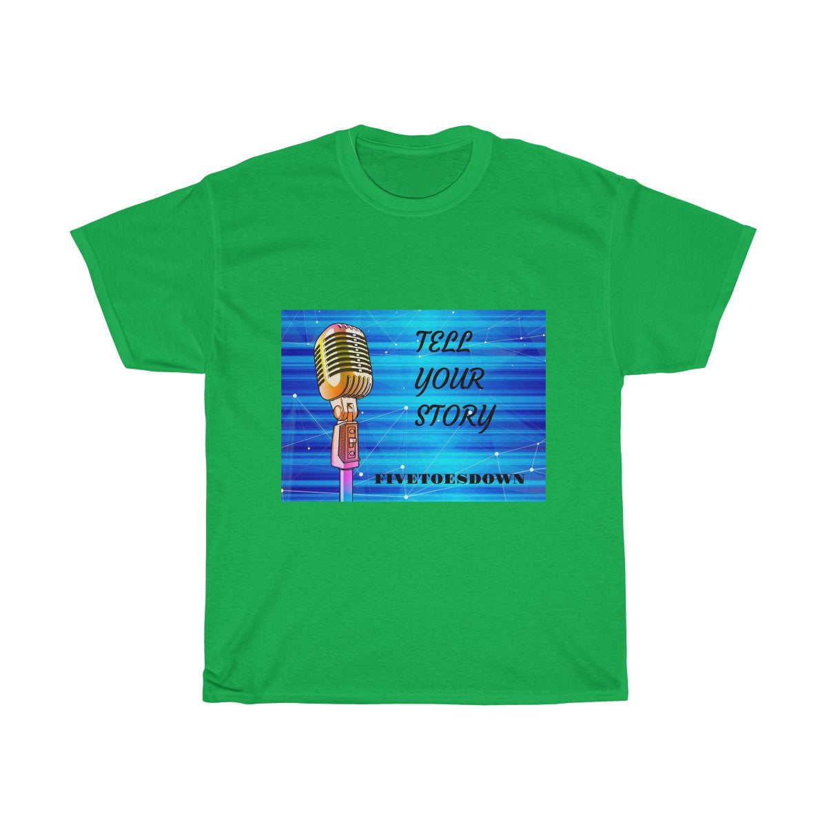 Five Toes Down Mic Check Unisex Tee