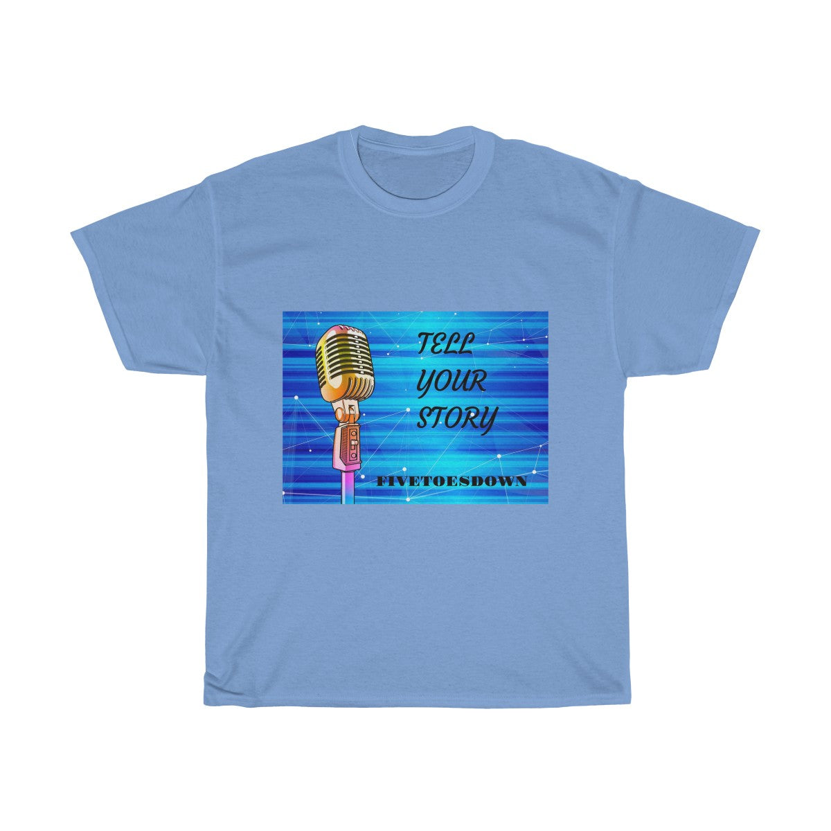 Five Toes Down Mic Check Unisex Tee