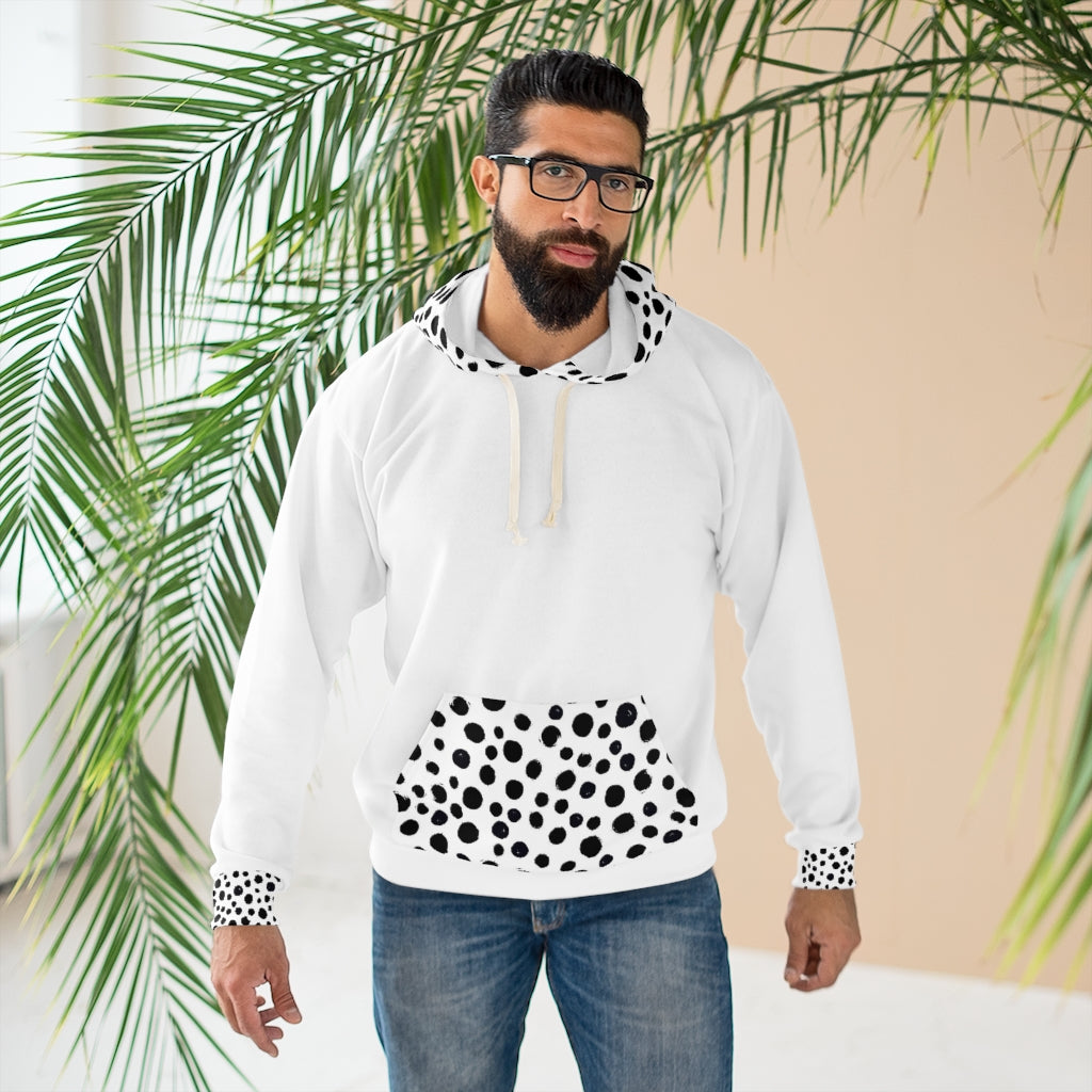 Five toes Down Dalmatian Unisex Pullover Hoodie