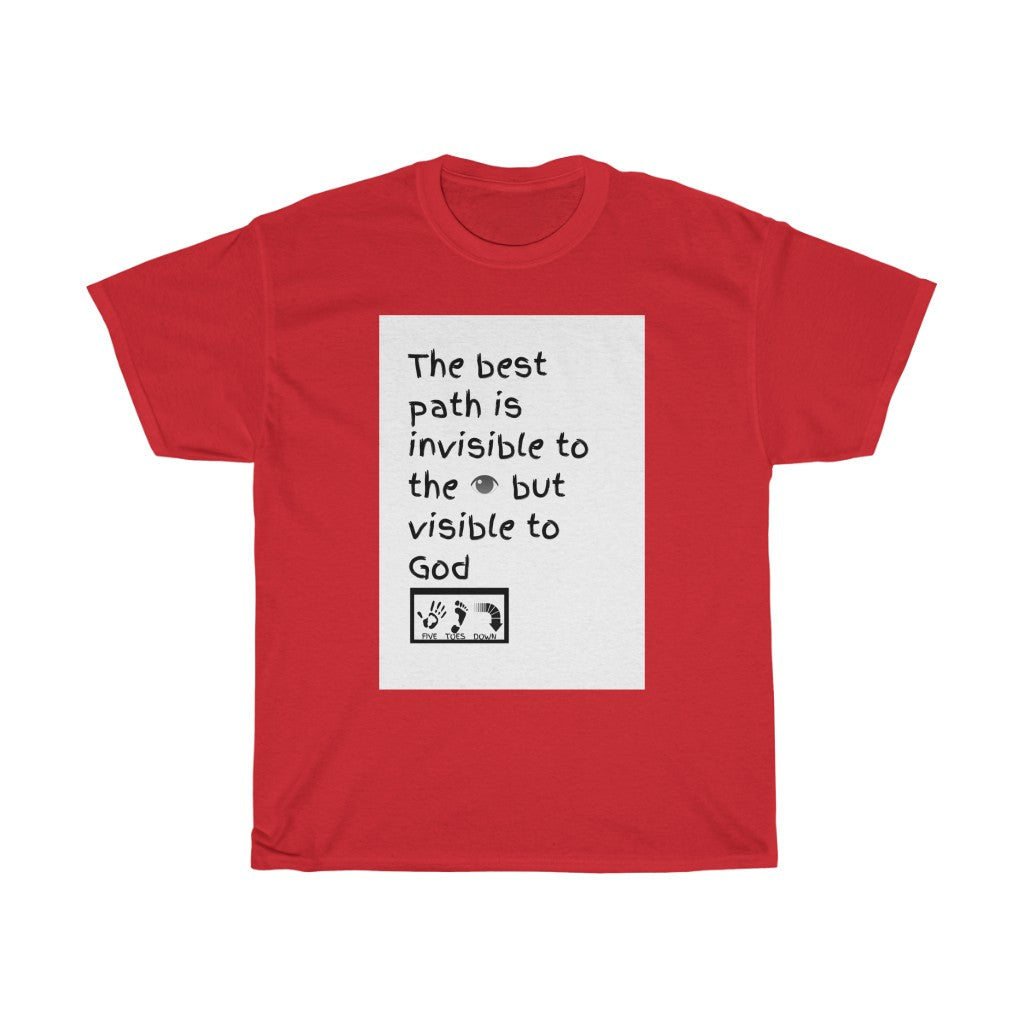 Five Toes Down Best Path Unisex Tee